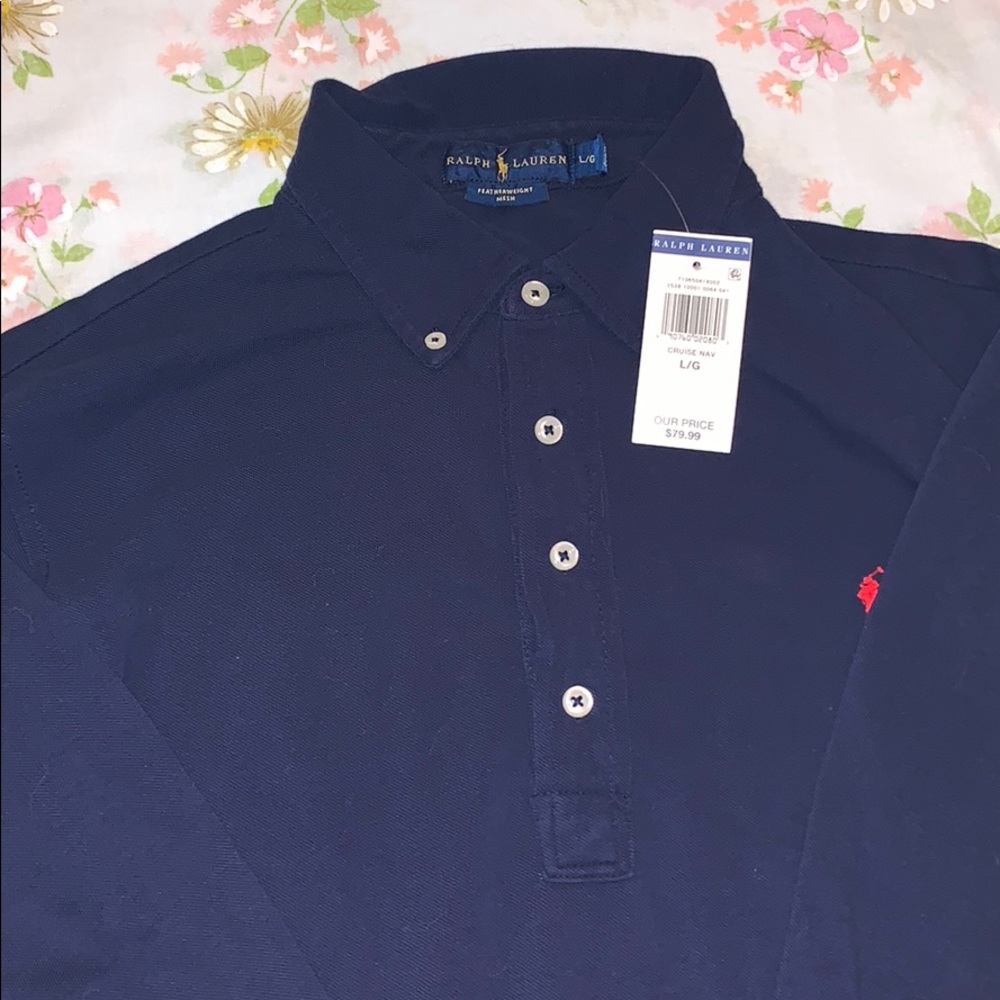 Men’s sz. L Polo Ralph Lauren Long Sleeve w Collar